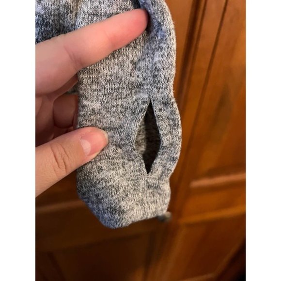 Old Navy Women's Cowl Neck Pullover Sweater Long Sleeve Heather Gray Size L - Picture 7 of 9